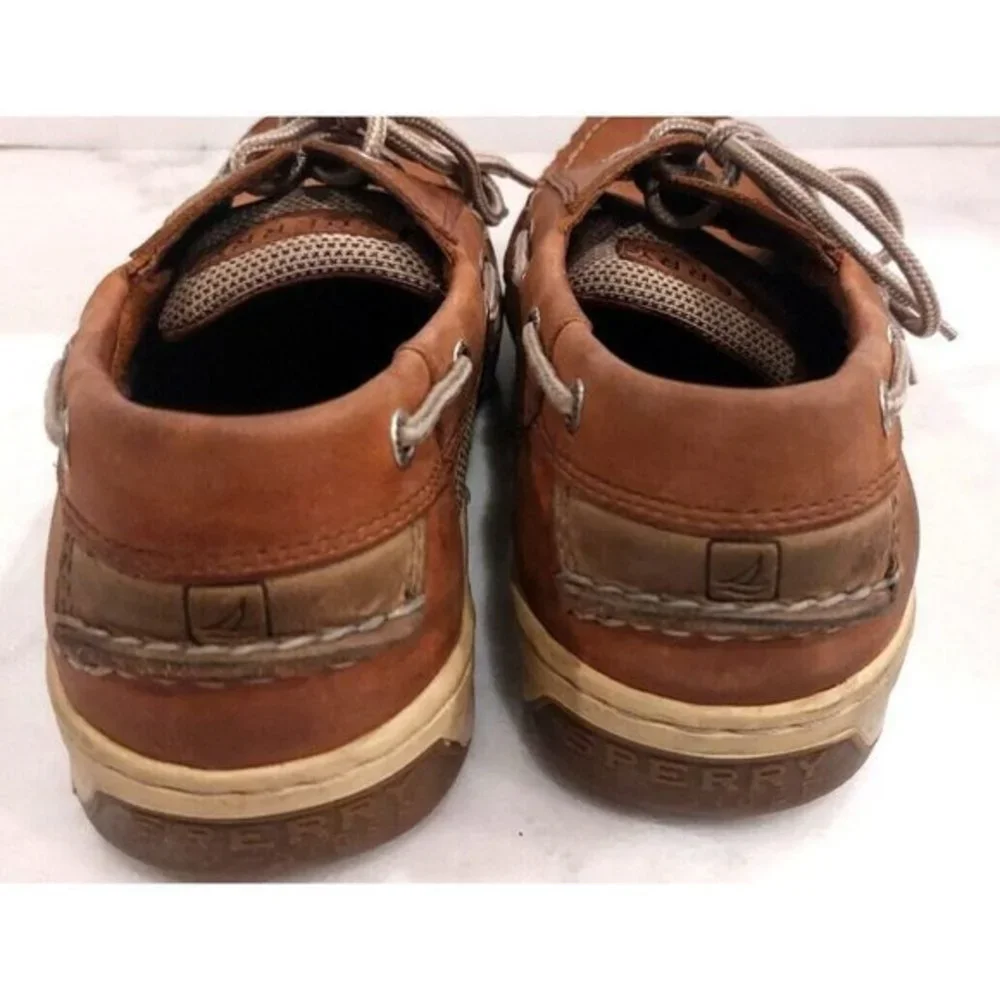 Sperry Top-sider Men's Billfish 3-Eye Boat Shoe Tan/Beige 0799023 Size‎ 9 Medium